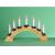 Premier 7 Bulb Rainbow Flickering candle Bridge